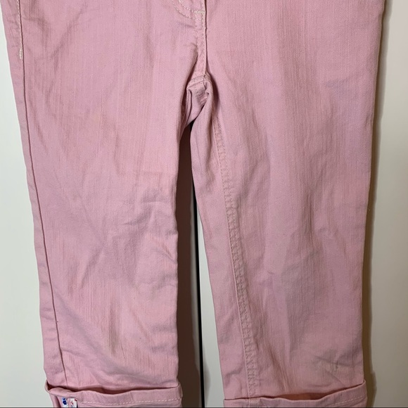 Mini Boden Denim Cuffed Crop Jeans - Picture 3 of 14